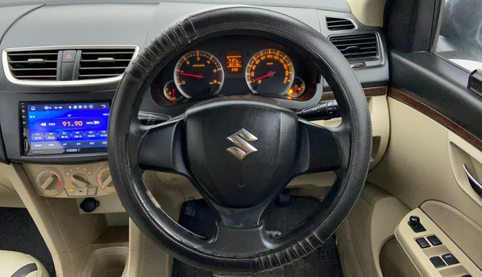 2012 Maruti Swift Dzire VDI BS IV, Diesel, Manual, 1,62,668 km, Steering Wheel Close Up