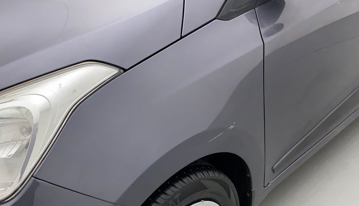 2019 Hyundai Grand i10 SPORTZ 1.2 KAPPA VTVT, CNG, Manual, 44,726 km, Left fender - Slightly dented