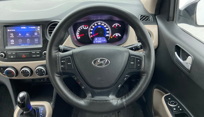 2019 Hyundai Grand i10 SPORTZ AT 1.2 KAPPA VTVT, Petrol, Automatic, 31,220 km, Steering Wheel Close Up