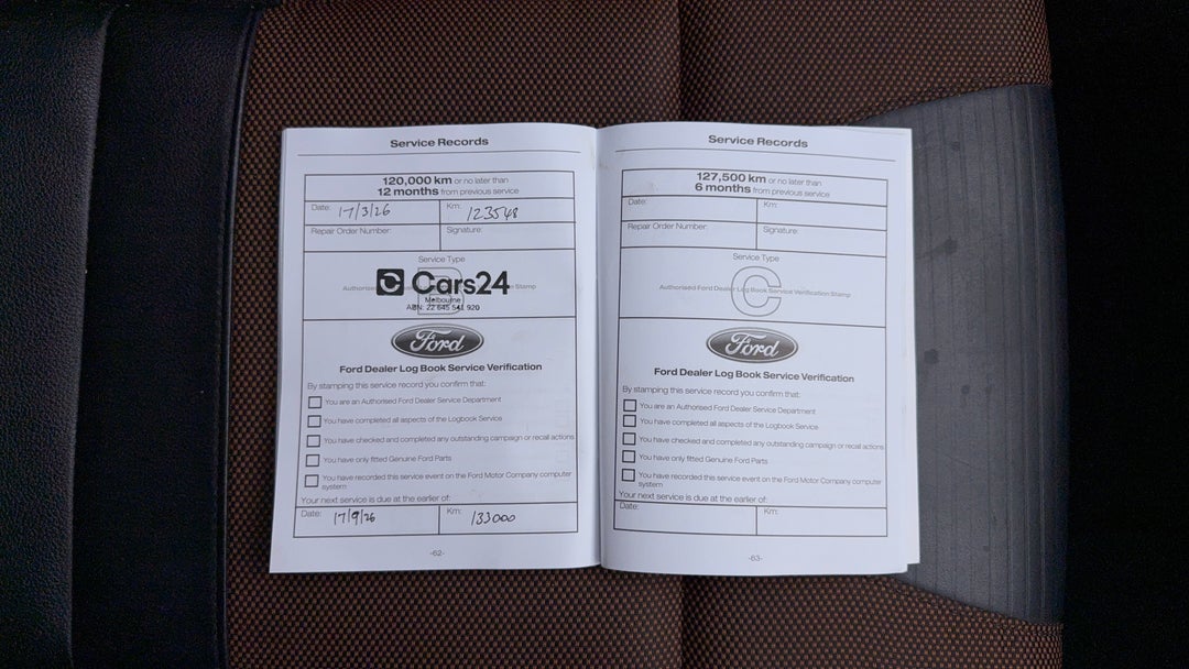 2017 Ford Ranger Wildtrak 3.2 (4x4), Automatic, 123549 km, Service History