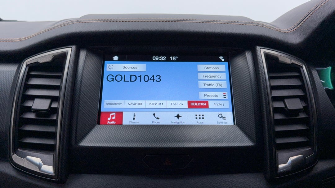 2017 Ford Ranger Wildtrak 3.2 (4x4), Automatic, 123549 km, Infotainment System