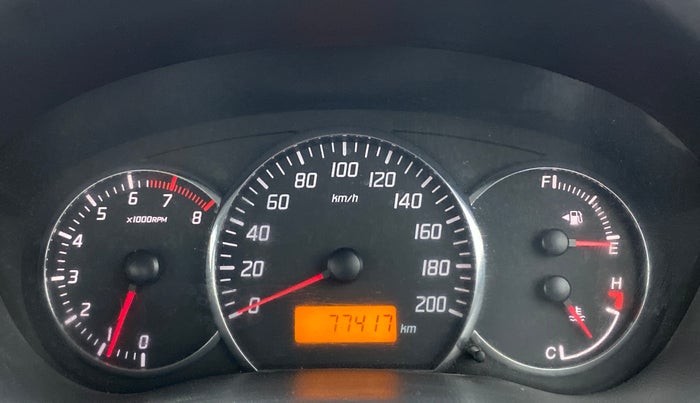 2010 Maruti Swift Dzire VXI, Petrol, Manual, 77,507 km, Odometer Image