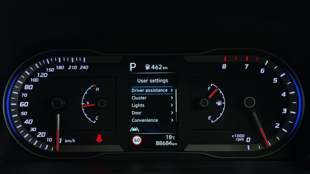 2022 Hyundai Tucson (FWD), Automatic, 88684 km, Odometer View