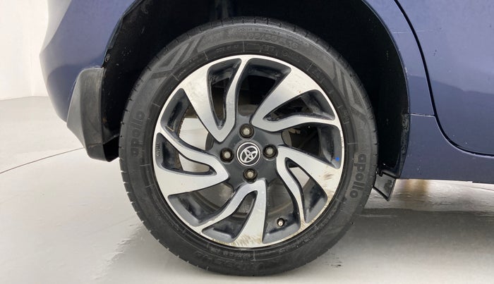 2019 Toyota Glanza V, Petrol, Manual, 90,148 km, Right Rear Wheel
