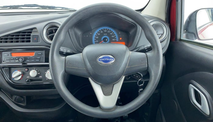 2018 Datsun Redi Go T(O) AT, Petrol, Automatic, 5,027 km, Steering Wheel Close Up