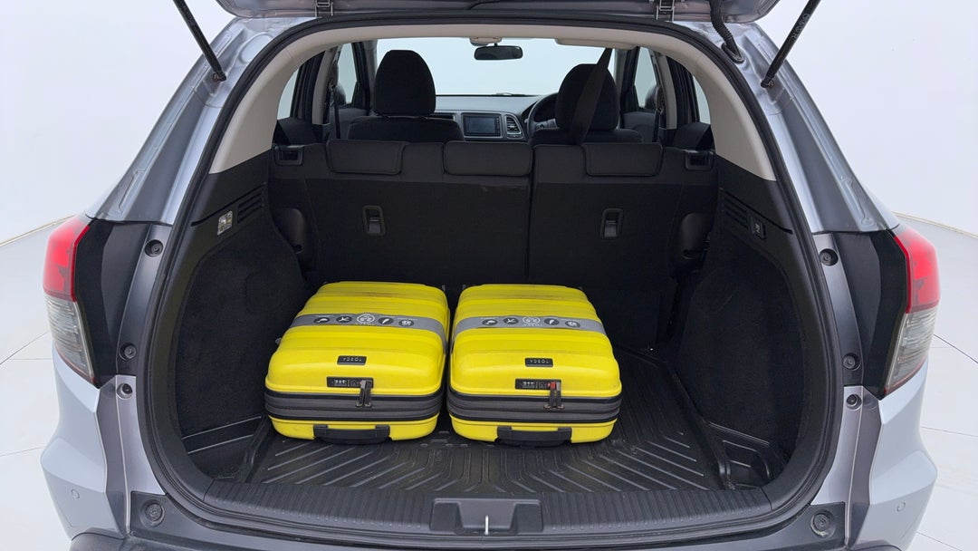 Boot Inside View with Luggage