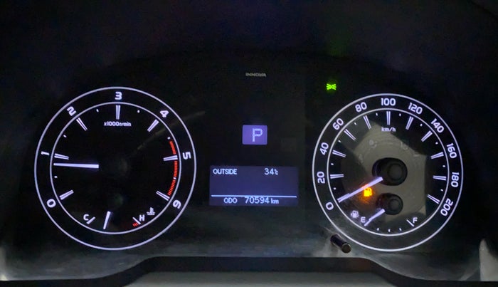2017 Toyota Innova Crysta 2.8 GX AT 8 STR, Diesel, Automatic, 70,594 km, Odometer Image