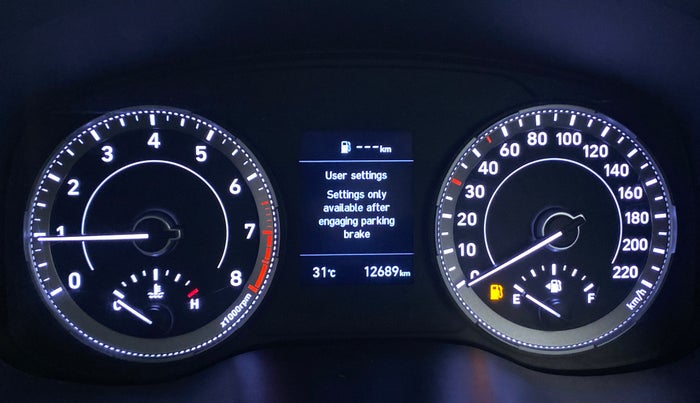 2019 Hyundai VENUE 1.0L Turbo GDI SX(O) MT, Petrol, Manual, 12,815 km, Odometer Image