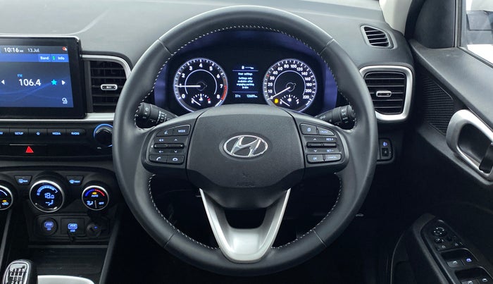 2019 Hyundai VENUE 1.0L Turbo GDI SX(O) MT, Petrol, Manual, 12,815 km, Steering Wheel Close Up