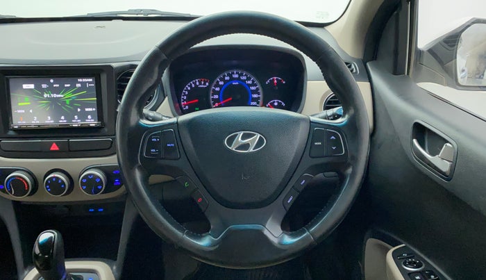 2014 Hyundai Grand i10 ASTA AT 1.2 KAPPA VTVT, Petrol, Automatic, 81,634 km, Steering Wheel Close Up