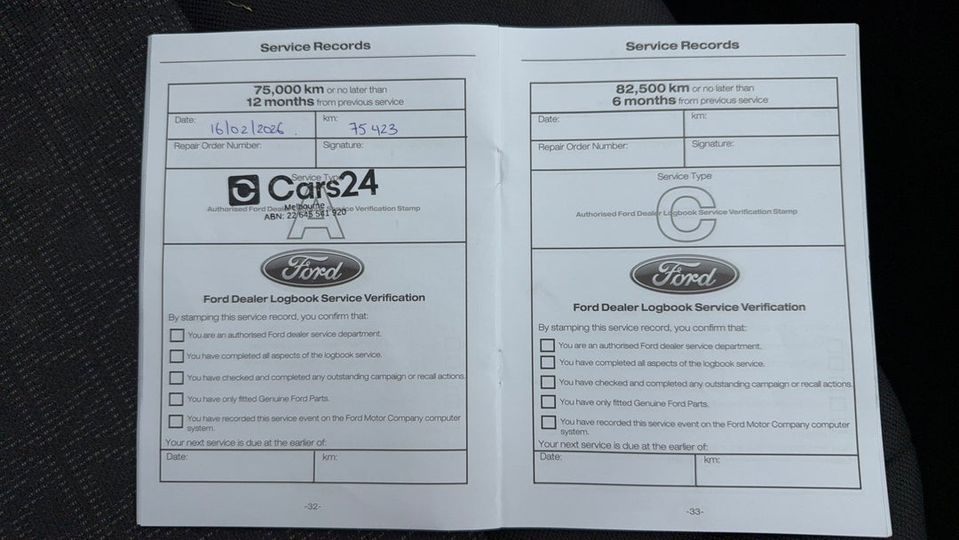 2021 Ford Ranger Sport 3.2 (4x4), Automatic, 75430 km, Service History