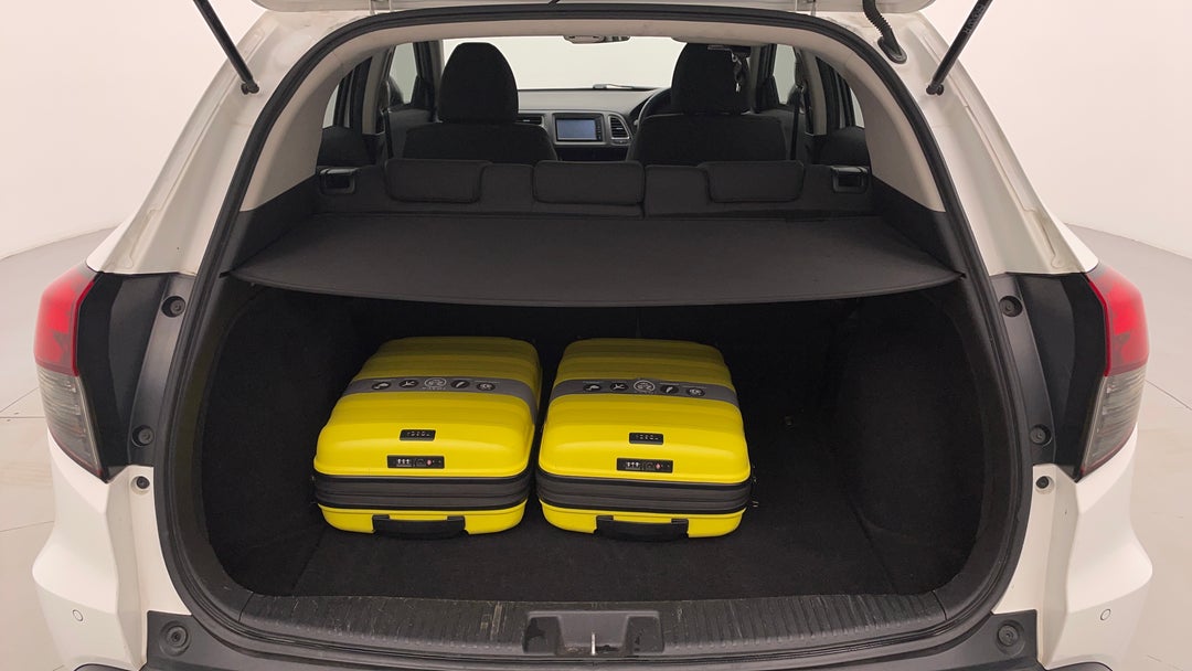Boot Inside View with Luggage