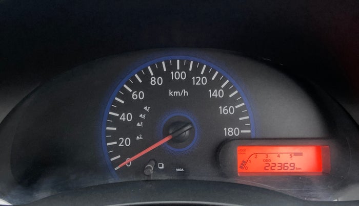 2014 Datsun Go T, Petrol, Manual, 22,453 km, Odometer Image