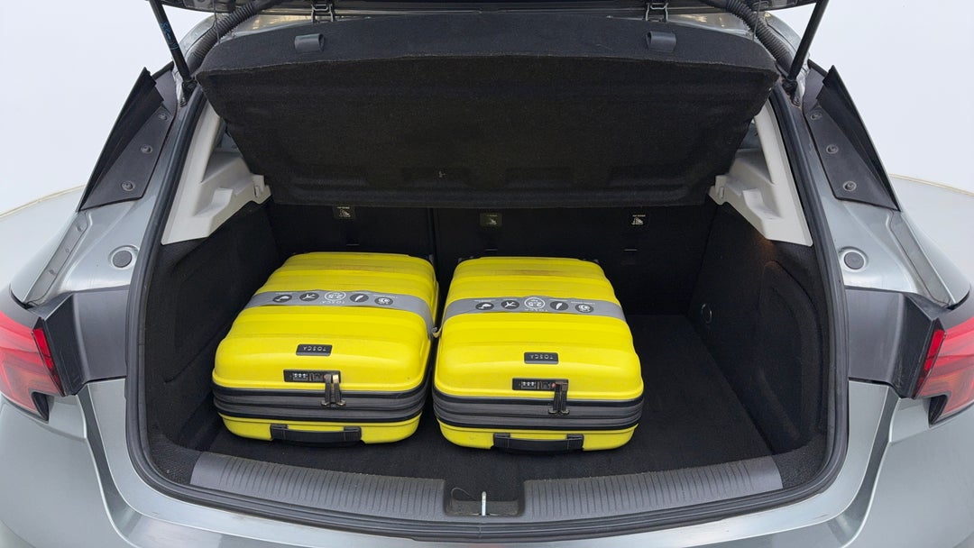 Boot Inside View with Luggage