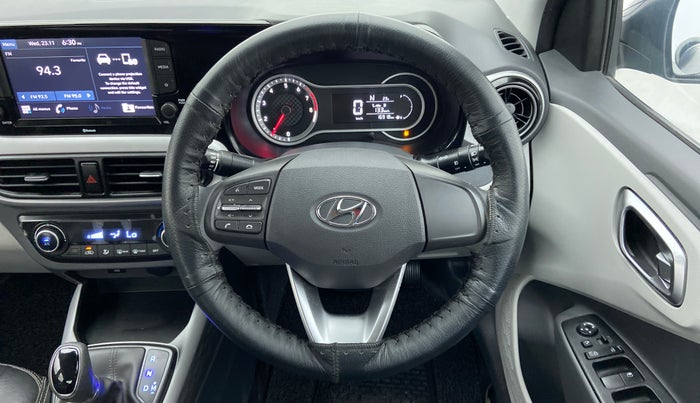 2021 Hyundai GRAND I10 NIOS SPORTZ 1.2 AT, Petrol, Automatic, 16,985 km, Steering Wheel Close Up