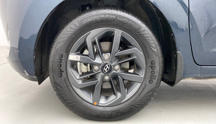 2021 Hyundai GRAND I10 NIOS SPORTZ 1.2 AT, Petrol, Automatic, 16,985 km, Left Front Wheel