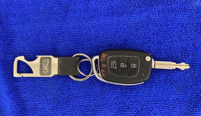 2015 Hyundai Elite i20 SPORTZ 1.2, Petrol, Manual, 27,625 km, Key Close Up