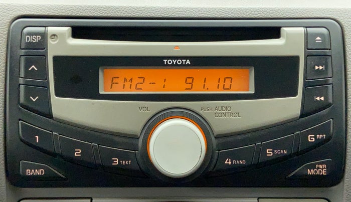 2011 Toyota Etios V, Petrol, Manual, 66,746 km, Infotainment System