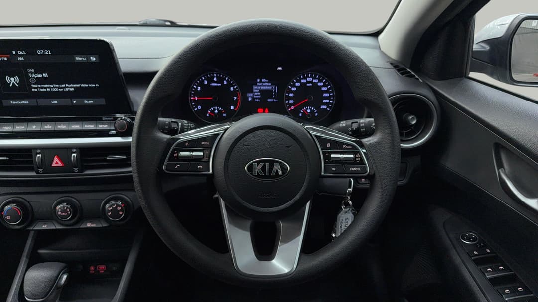 2021 Kia Cerato S, Automatic, 66511 km, Steering Wheel Close-up