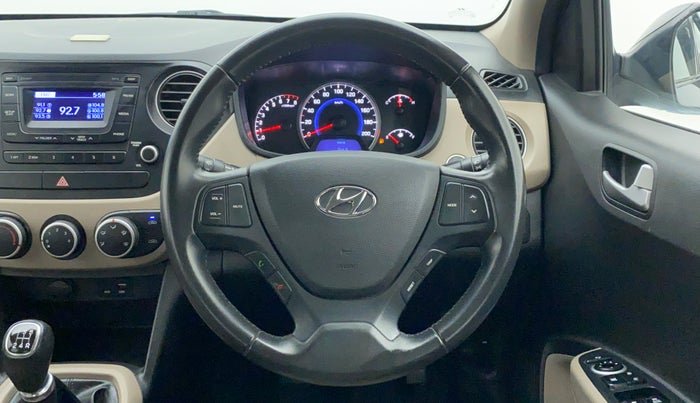 2016 Hyundai Grand i10 ASTA 1.2 KAPPA VTVT, Petrol, Manual, 18,269 km, Steering Wheel Close Up