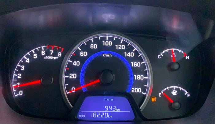 2016 Hyundai Grand i10 ASTA 1.2 KAPPA VTVT, Petrol, Manual, 18,269 km, Odometer Image