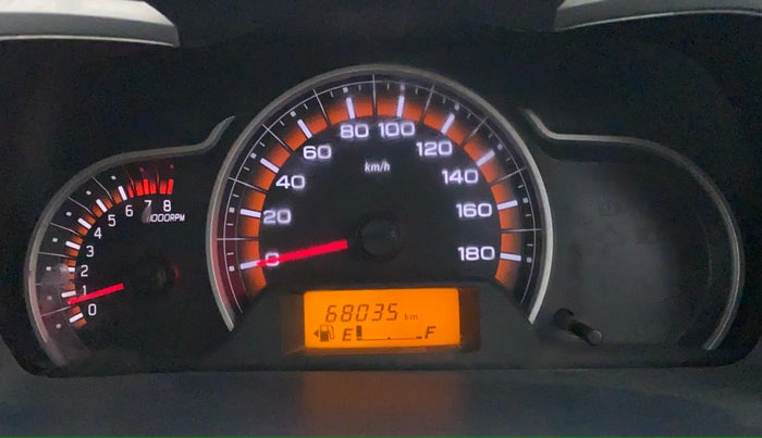 2017 Maruti Alto K10 VXI P, Petrol, Manual, 68,082 km, Odometer Image