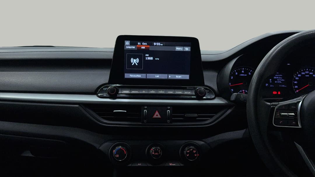 2019 Kia Cerato S, Automatic, 71145 km, Center Console