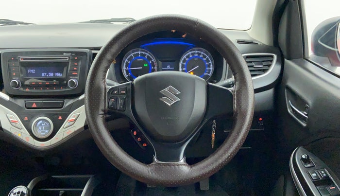 2018 Maruti Baleno DELTA 1.2 K12, Petrol, Manual, 26,671 km, Steering Wheel Close Up