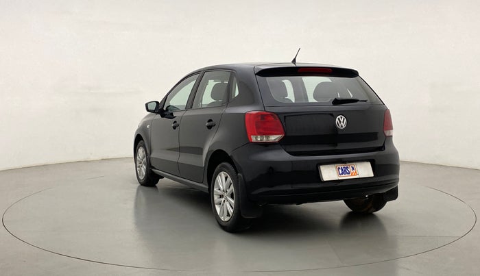 2012 Volkswagen Polo HIGHLINE1.2L DIESEL, Diesel, Manual, 1,00,141 km, Left Back Diagonal