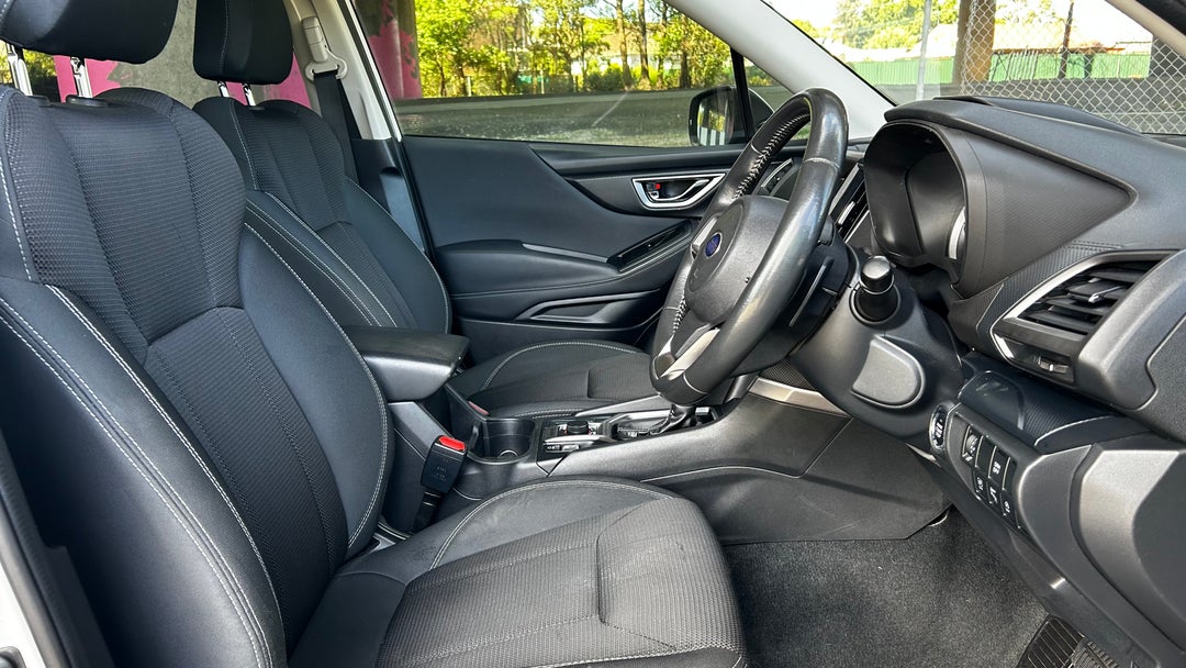 Right Side Front Door Cabin View