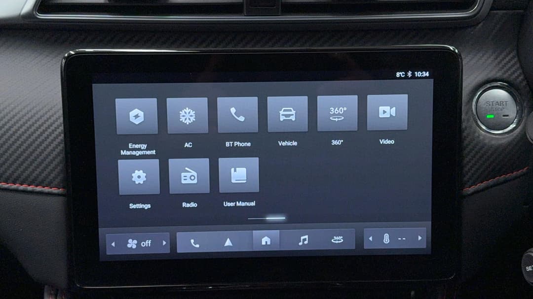 2022 MG ZS EV Excite, Automatic, 42662 km, Infotainment System