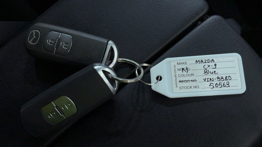 2016 Mazda CX-9 Sport (FWD), Automatic, 161266 km, Key Close-up