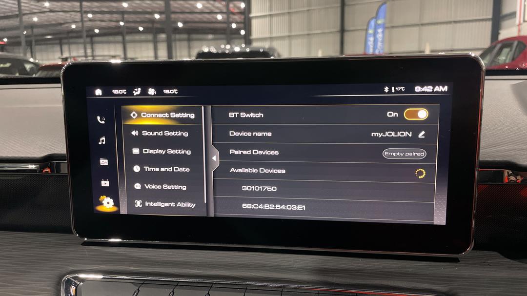 2025 GWM Haval Jolion Lux, Automatic, 9527 km, Android/Apple Car Play