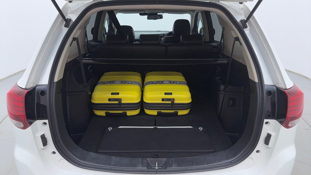 Boot Inside View with Luggage