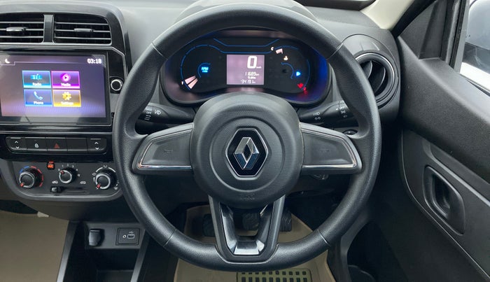 2022 Renault Kwid RXT 1.0, Petrol, Manual, 11,689 km, Steering Wheel Close Up