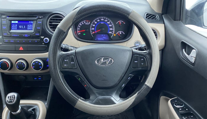 2015 Hyundai Grand i10 ASTA 1.2 KAPPA VTVT, Petrol, Manual, 39,929 km, Steering Wheel Close Up