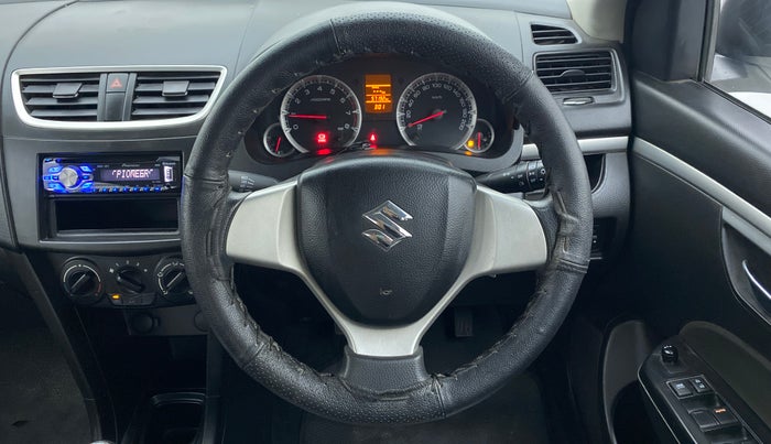 2013 Maruti Swift VXI D, Petrol, Manual, 57,323 km, Steering Wheel Close Up