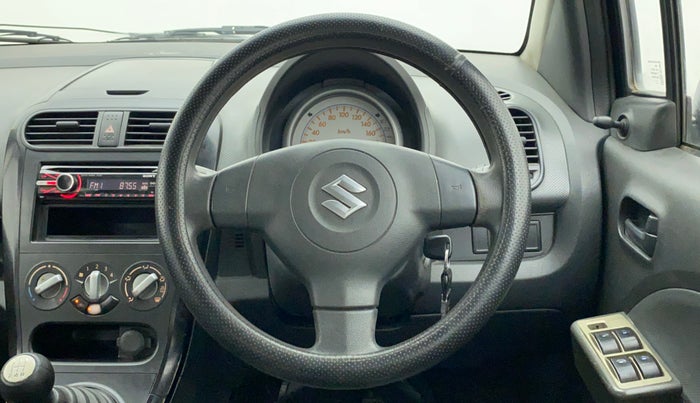 2010 Maruti Ritz LXI, Petrol, Manual, 73,755 km, Steering Wheel Close Up