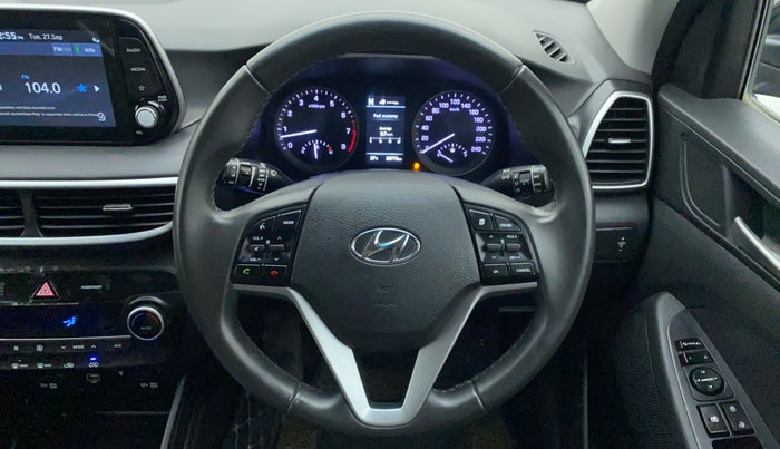 2020 Hyundai Tucson 2WD AT GLS PETROL, Petrol, Automatic, 39,064 km, Steering Wheel Close Up