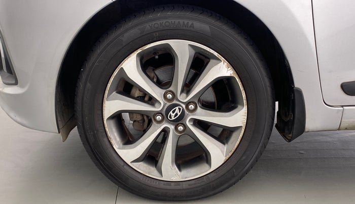 2014 Hyundai Xcent SX AT 1.2 OPT, Petrol, Automatic, 53,775 km, Left Front Wheel