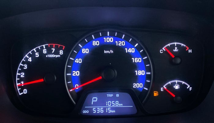 2014 Hyundai Xcent SX AT 1.2 OPT, Petrol, Automatic, 53,775 km, Odometer Image