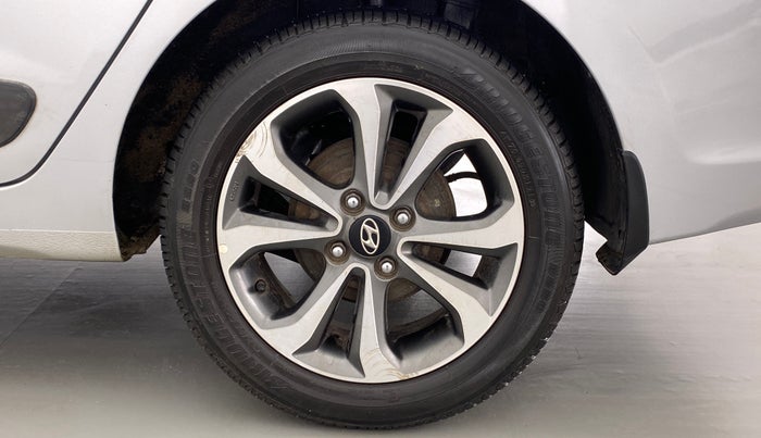 2014 Hyundai Xcent SX AT 1.2 OPT, Petrol, Automatic, 53,775 km, Left Rear Wheel