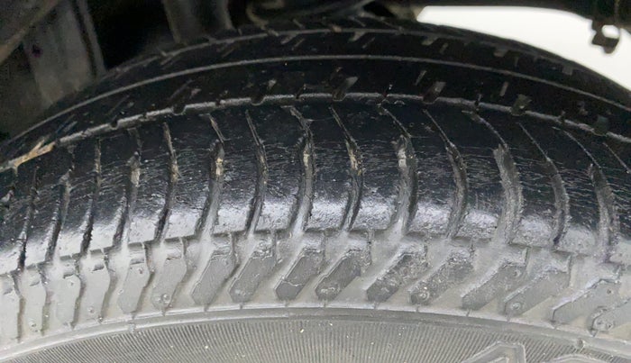 2017 Maruti Alto K10 VXI P, Petrol, Manual, 47,973 km, Left Rear Tyre Tread