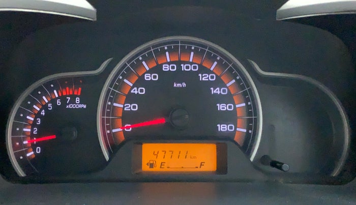 2017 Maruti Alto K10 VXI P, Petrol, Manual, 47,973 km, Odometer Image