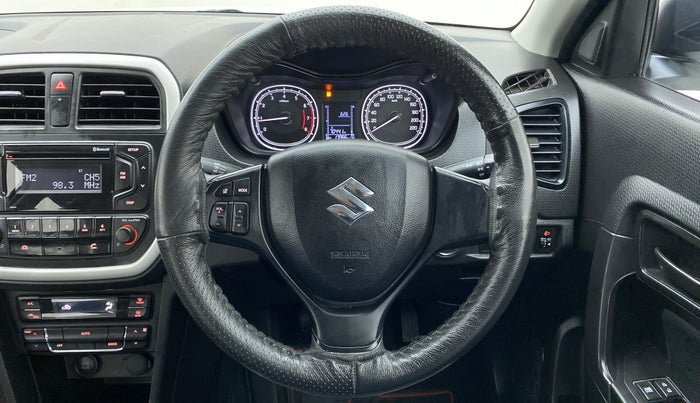 2021 Maruti Vitara Brezza VXI, Petrol, Manual, 17,093 km, Steering Wheel Close Up