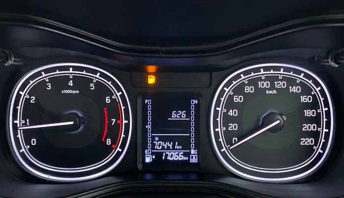 2021 Maruti Vitara Brezza VXI, Petrol, Manual, 17,093 km, Odometer Image