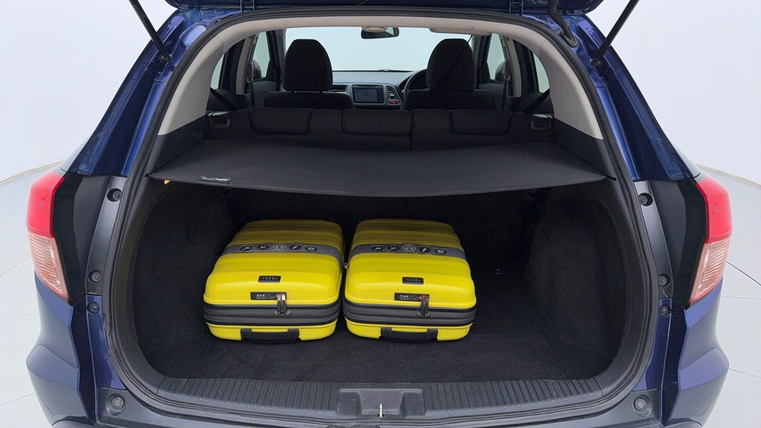 Boot Inside View with Luggage