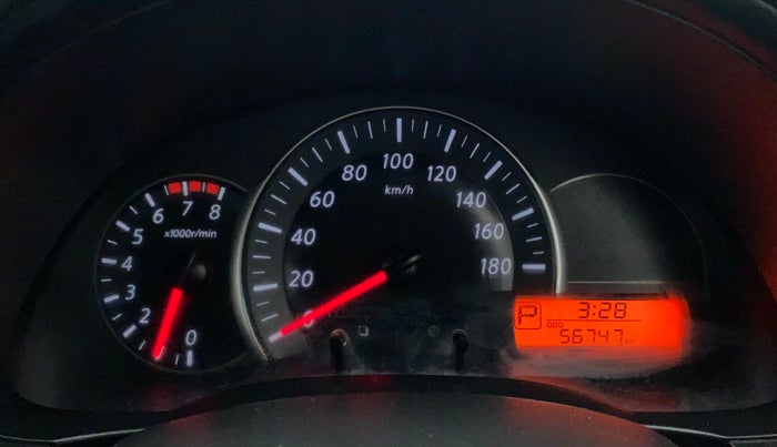 2017 Nissan Micra XV CVT, Petrol, Automatic, 57,027 km, Odometer Image