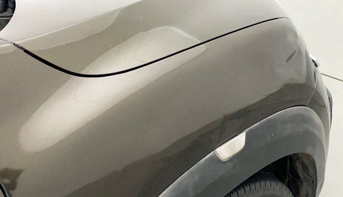2016 Renault Kwid RXT 0.8 (O), Petrol, Manual, 83,219 km, Right fender - Slightly dented