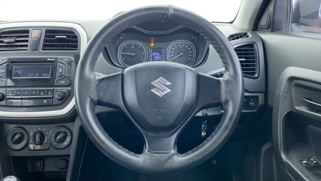 Steering Wheel Close Up